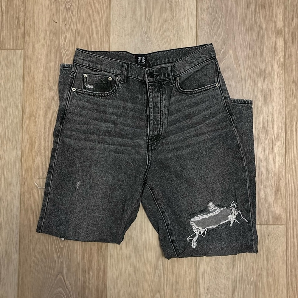 Black Urban Outfitters ripped jeans